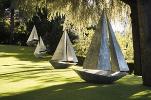 帆船造型园林