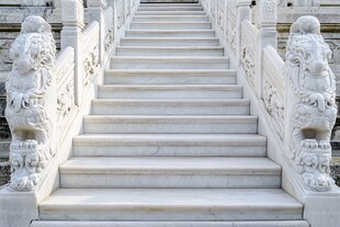 古建筑石阶梯