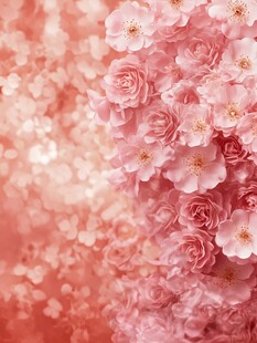 春日绚丽炫丽温柔玫瑰