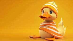 小鸭卡通ip形象