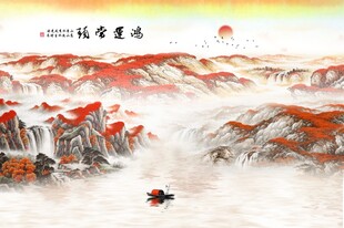 鸿运当头挂画