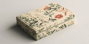 花草纹盒