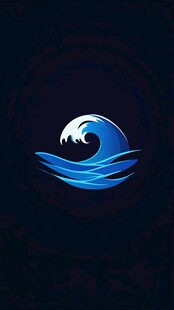 海浪海洋大海logo