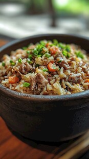 石锅牛肉炒饭