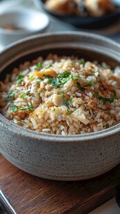 木桶酱油炒饭食品食谱