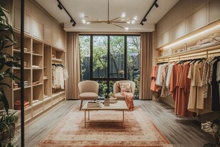 家居服装店内景