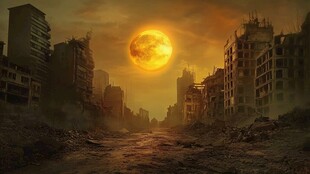 世界末日混乱场景