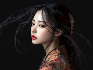 板绘人像