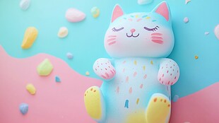 多彩招财猫