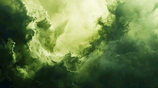 意境抽象烟墨画