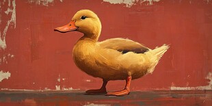 柯尔鸭插画