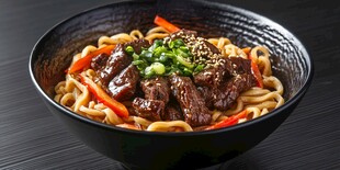 高清牛肉拉面