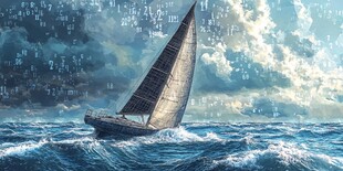 杨帆起航背景墙