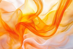 橙红色线条丝滑背景