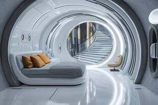 宇宙飞船卧室