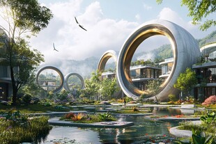 楼西双版纳悬浮岛设计