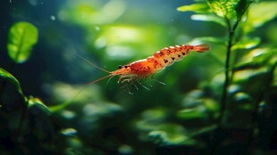 水族箱小虾
