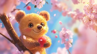 卡通小熊壁纸