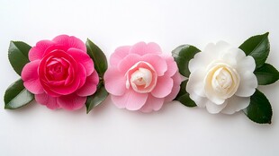 3d立体简约花