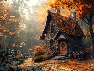 童话故事里的小屋