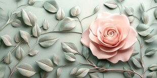 3d立体花壁纸