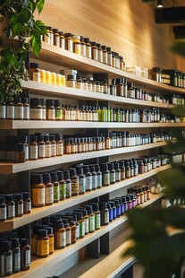 精油货架