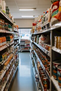 荷兰超市罐装食品