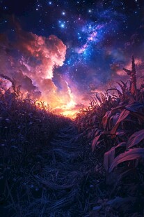 星河梦境装饰画