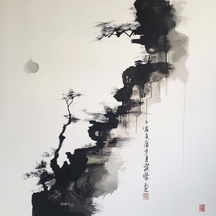 水墨禅画