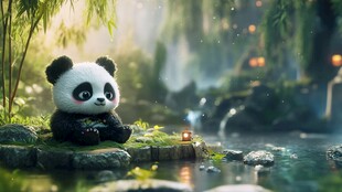 功夫熊猫场景