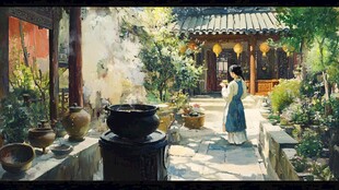 古代生活方式微场景