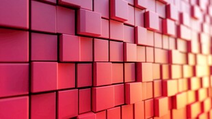 3d立体方块背景