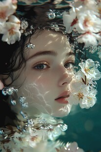 海底世界唯美女孩