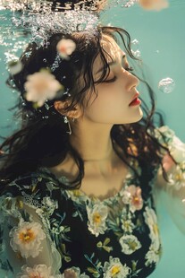 海底世界唯美女孩