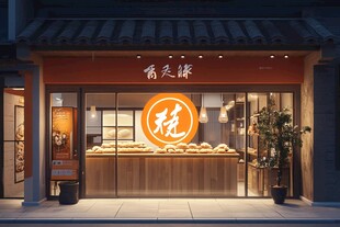 中式面包店