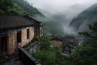 深山中的古建筑