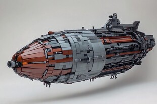 立体热气球宇宙飞船