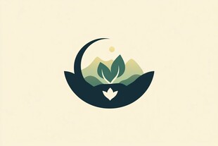 植物创意logo