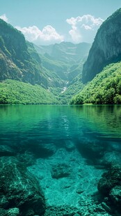 唯美自然山青水秀