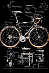 自行车装配图