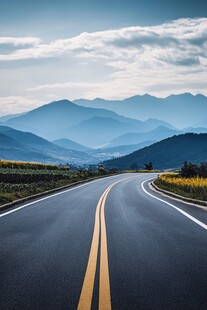 意境高山道路