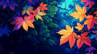 枫树叶壁纸