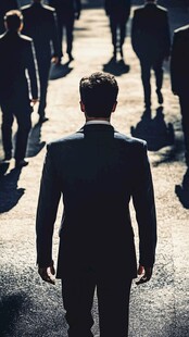 衣冠楚楚的背影