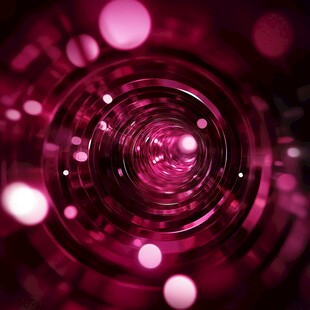 紫红色光晕背景