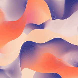 简洁大气拼色曲线纹理