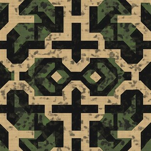 四方连接迷彩