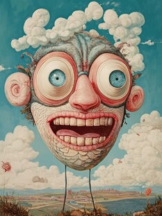 超现实主义画作