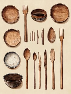 木制品餐具