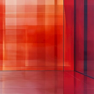 现代风地砖红色背景