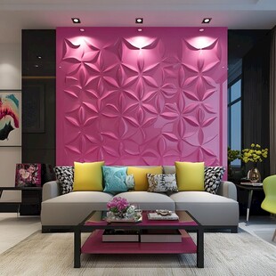 3d方块墙画墙纸